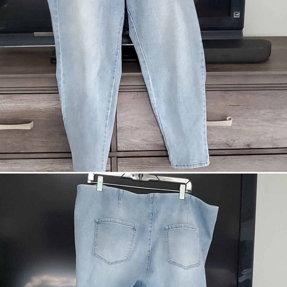 DG2 by Diane Gilman Blue Skinny Jeans